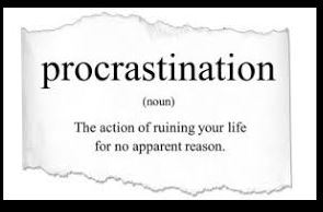 procrastination