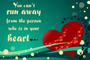reasons why people run away from love