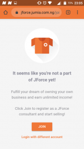 steps to create jforce account