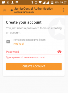 steps to create jforce account