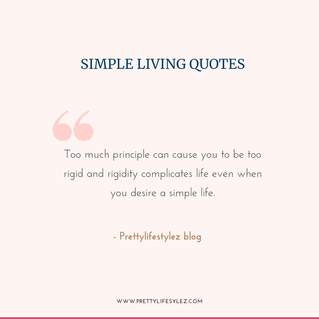 simple life quotes