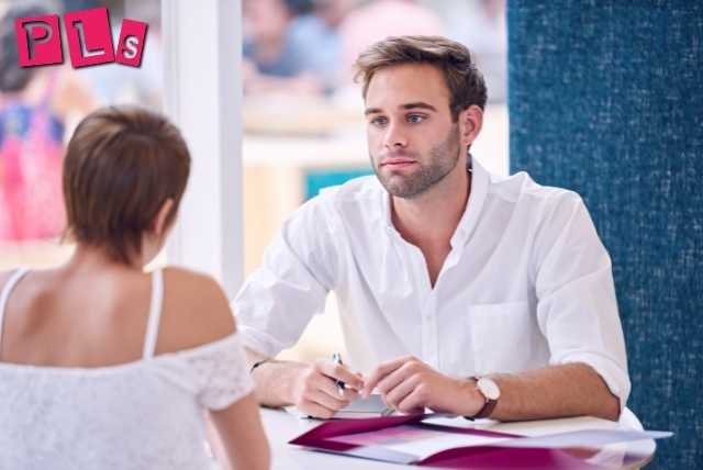 A man paying attention to his partner