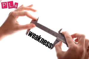 sign of weakness